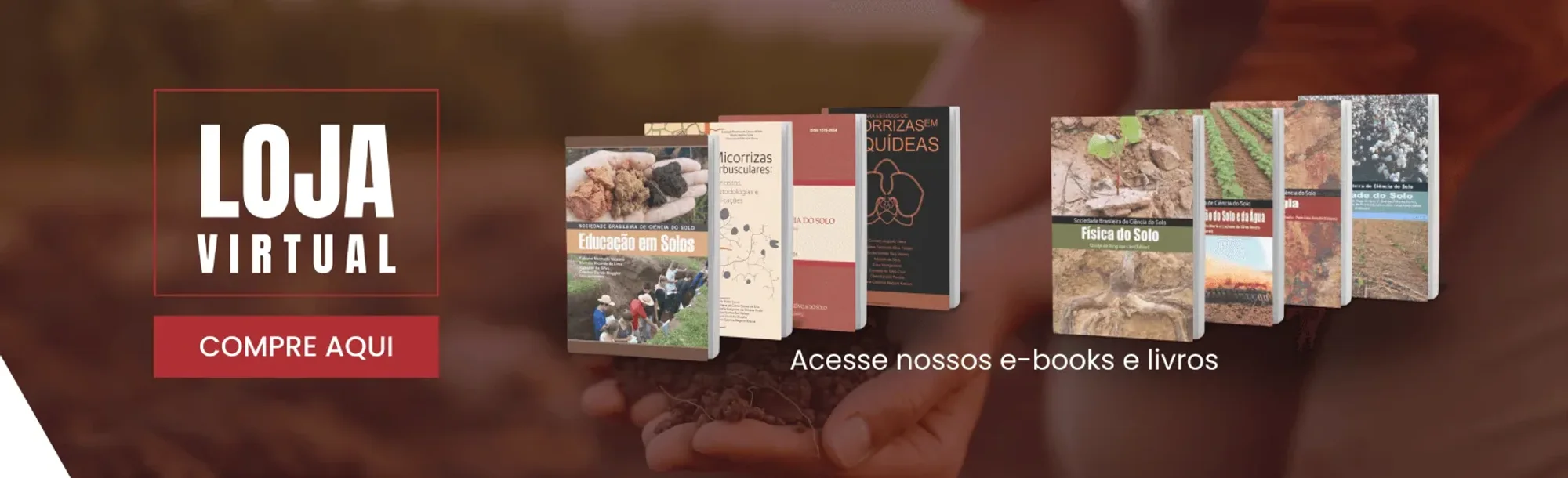 Loja virtual da SBCS: acesse nossos e-books e livros