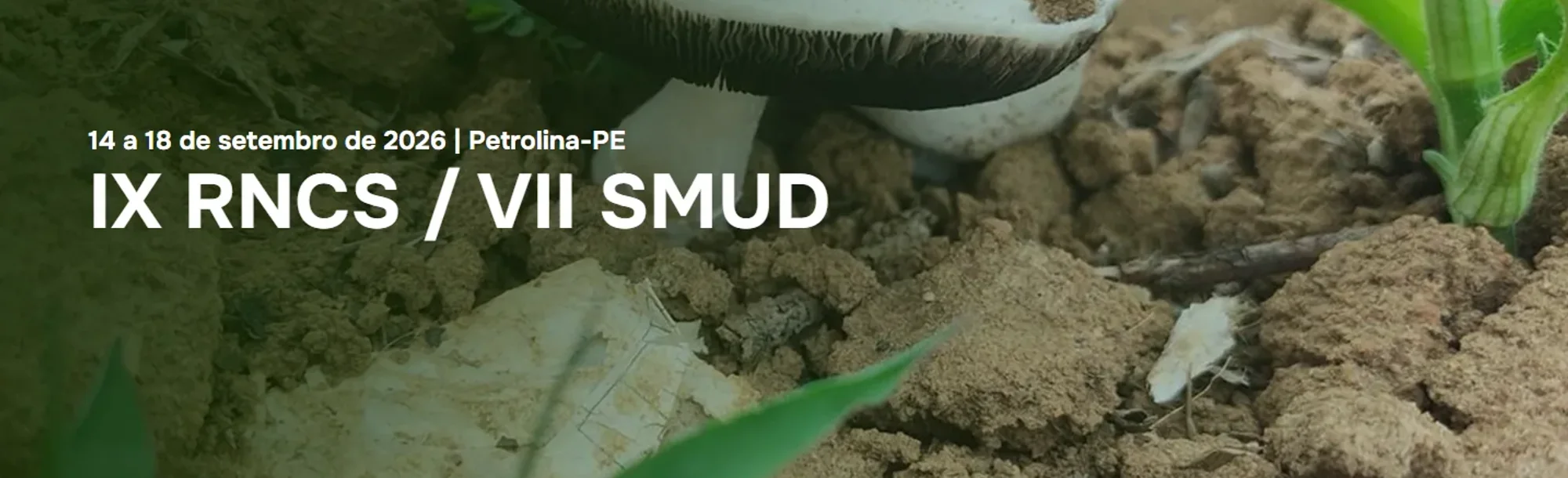 IX RNCS e VII SMUD, de 14 a 18 de setembro de 2026, em Petrolina (PE)