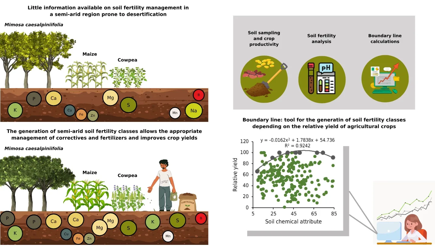 Critical levels and fertility classes of soils with high-activity clay in the Brazilian semi-arid region