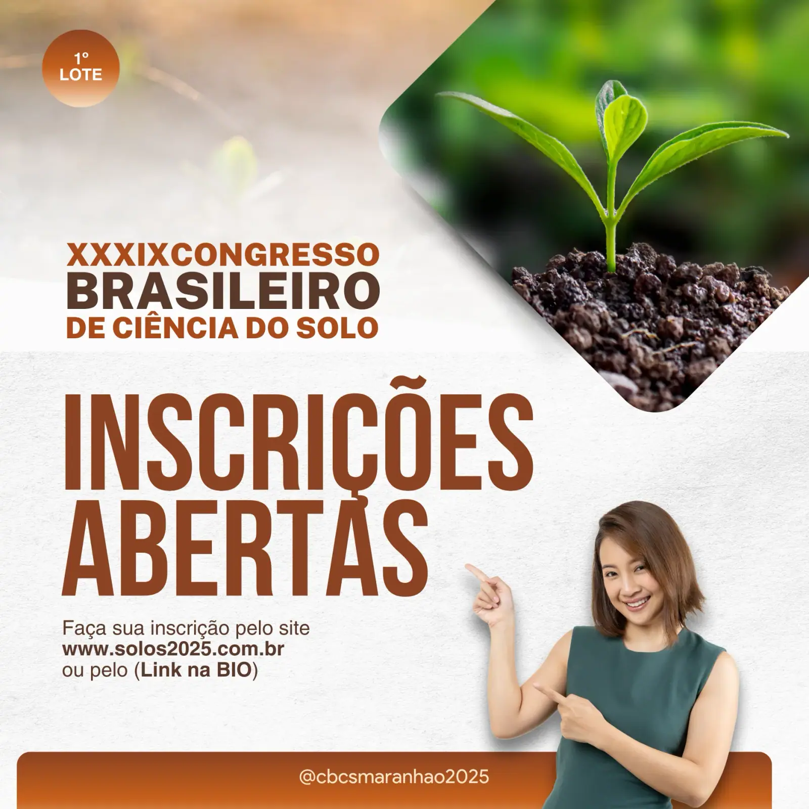 As inscrições para o XXXIX Congresso Brasileiro de Ciência do Solo 2025 já estão abertas e…