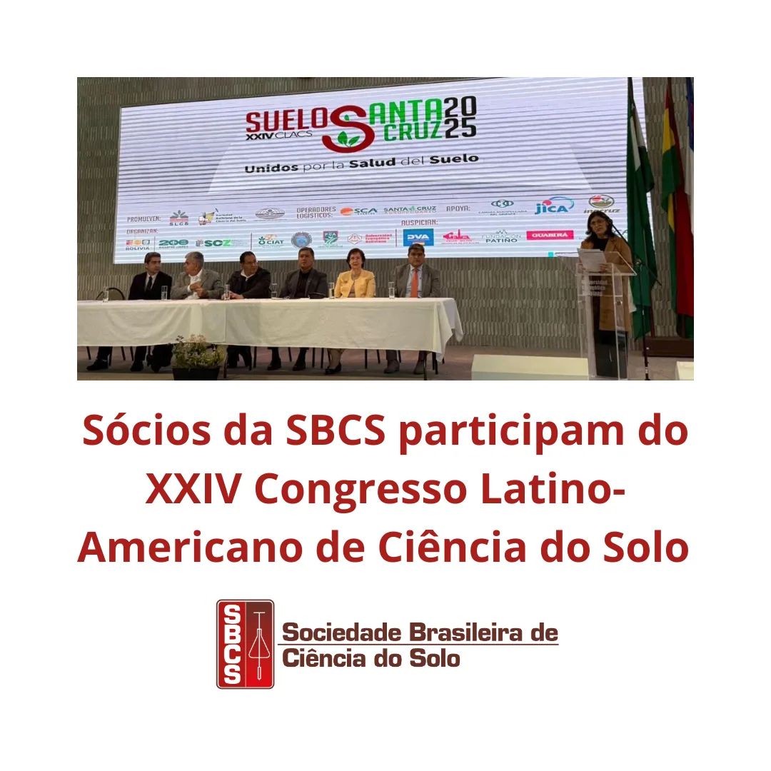 Mais de 60 pesquisadores da ciência do solo brasileira participaram, entre os dias 24 e 27…