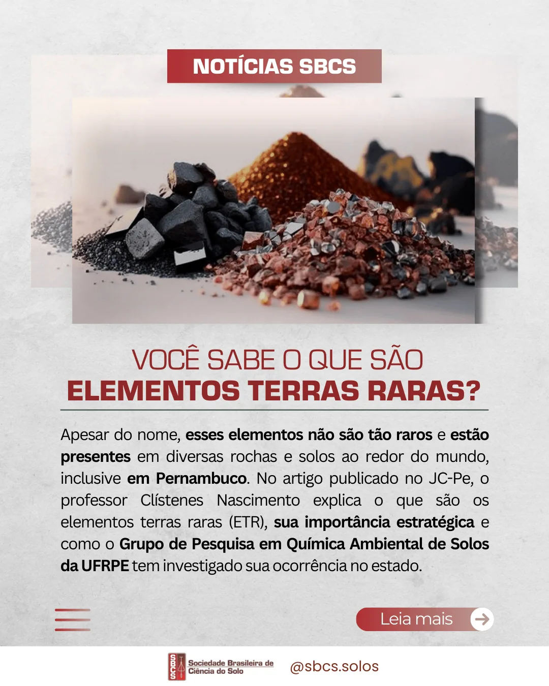 elementos terras raras (ETR)