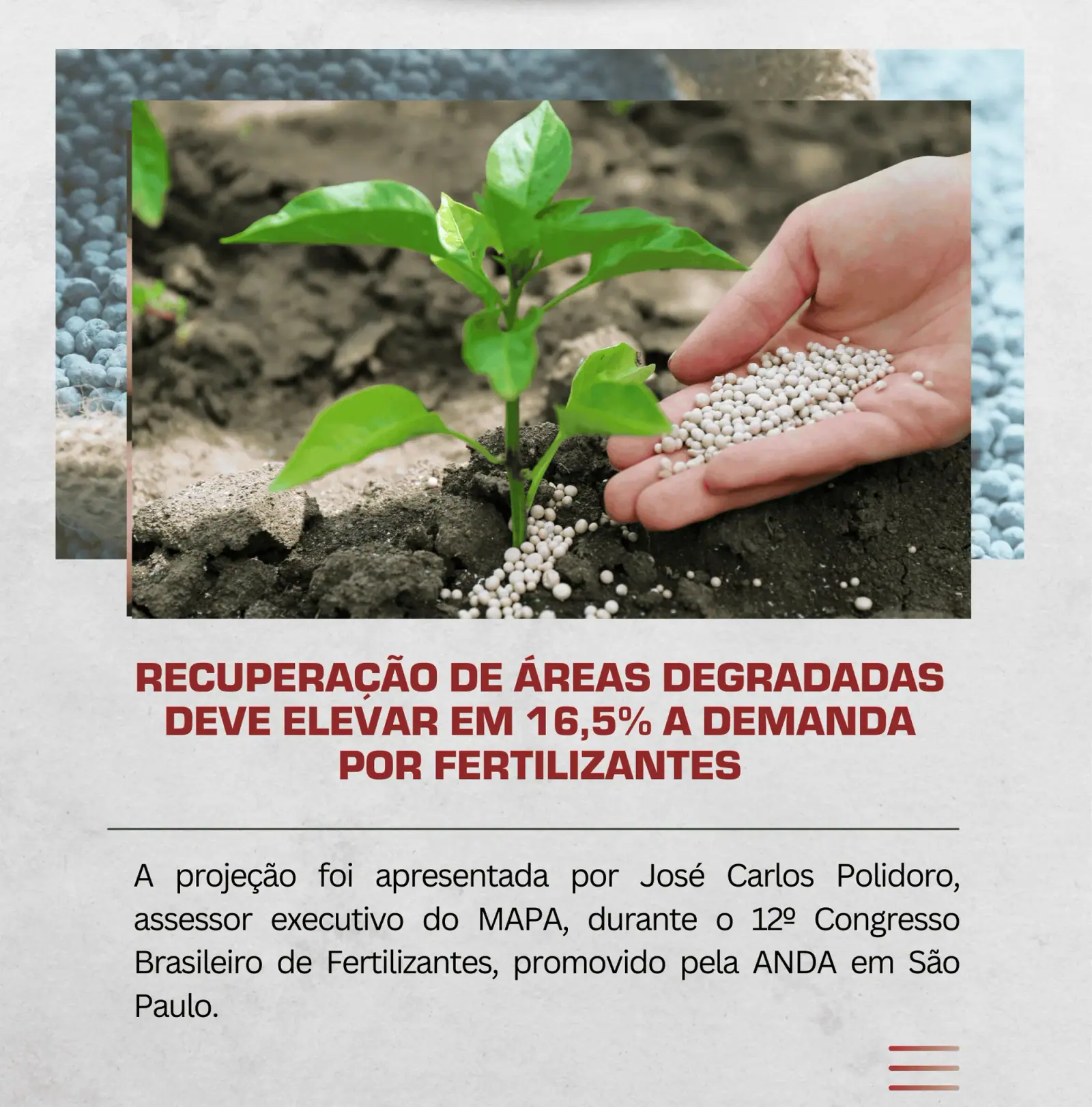 A recuperação de áreas degradadas no Brasil pode impulsionar fortemente o mercado de…