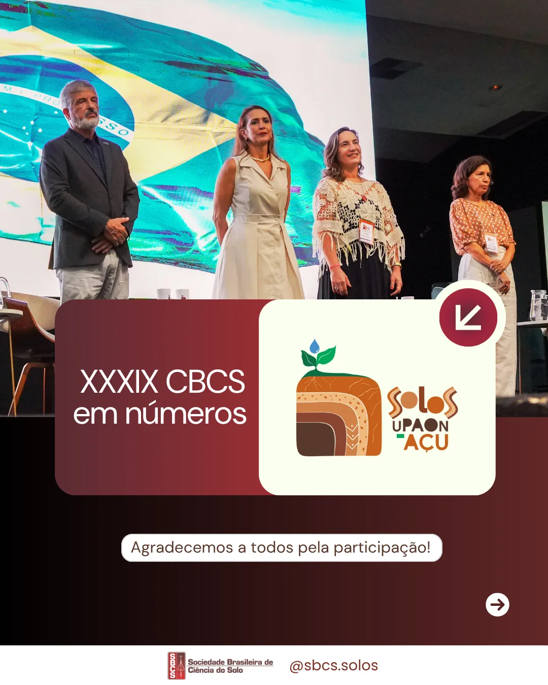 O XXXIX Congresso Brasileiro de Ciência do Solo reuniu quase 1000 participantes, sendo um…